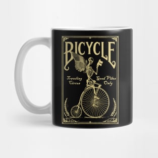 Cool Tees Vintage Bicycle Skull Mug